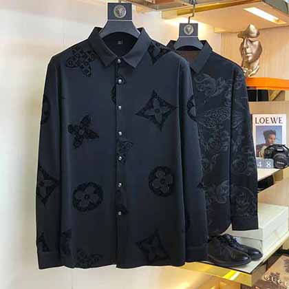 路易威登男士襯衫定制四季通勤款高等輕奢品質男裝！