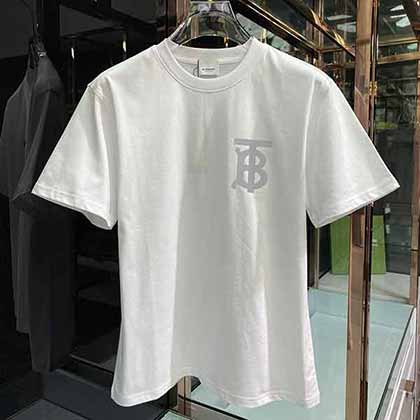 巴寶莉男士短袖t恤夏季薄款新款大品牌男裝上