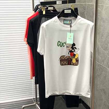 GUCCI春夏新品男女同款T恤時尚奢