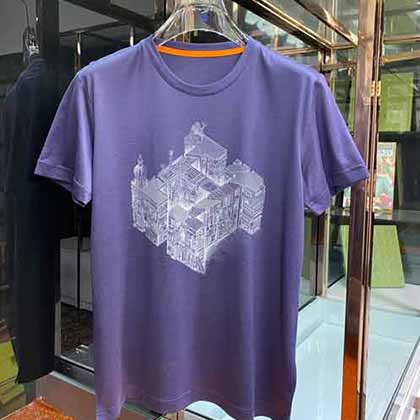 外貿高等潮牌雙面熊貓短袖t恤男士寬松大碼情侶半袖