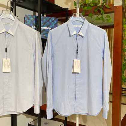 御龍服裝城紀梵希新款休閑商務襯衣！