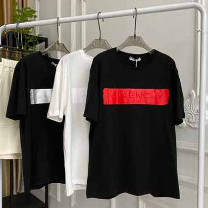 歐洲站GVC短袖T恤時尚潮流印花百搭歐貨男裝輕奢帥氣紀梵希大品牌半袖