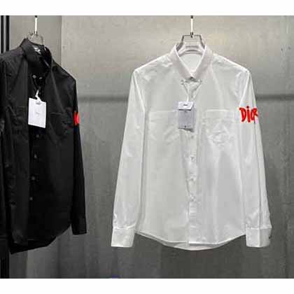 新款古奇???????高士線立體水彩印商務休閑襯衫