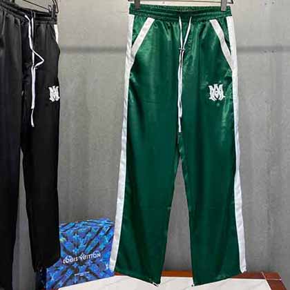 新的刺繡爪子男士運動褲長褲，Amiri新品束腳運動褲