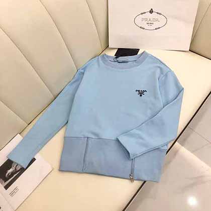 獨家設計師微信大品牌女裝Prad個性衛衣長褲套裝