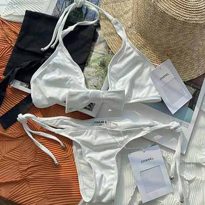 新款發布l21ss 小香手工坊蝴蝶結泳