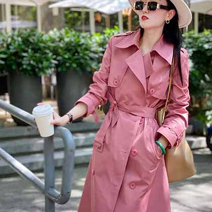 新款歐貨巴寶莉長(zhǎng)款風(fēng)衣