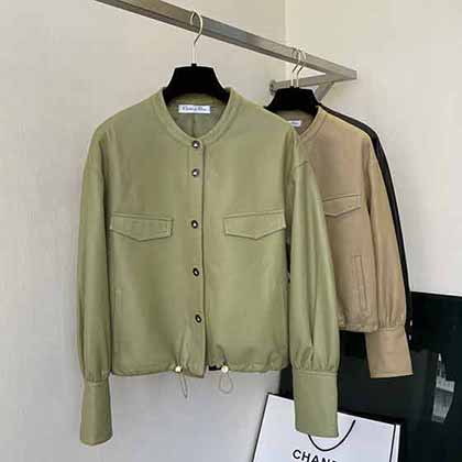 DIOR CD新款進(jìn)口綿羊皮皮衣上線 ，質(zhì)感高等舒適！