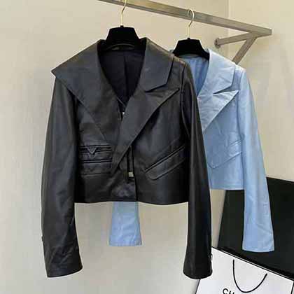 中環名品今年超火的海軍風元素小眾設計款皮衣