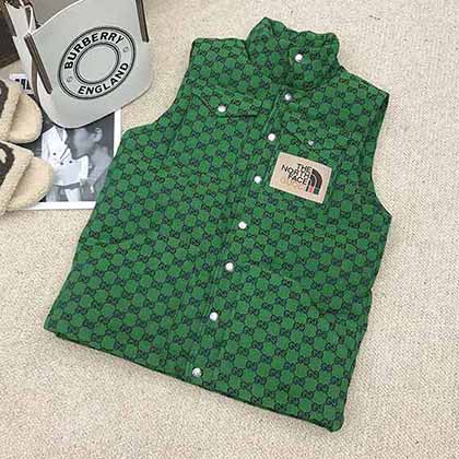 Gucci大品牌馬甲背心女保暖坎肩外套秋冬季大碼羽絨馬夾