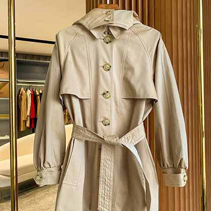 巴寶莉Trench風衣適合小個子穿的風衣版型！