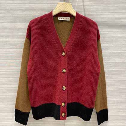 MRNi 21秋冬新款羊絨針織開衫！女士毛開衫