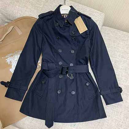 品女神早秋畢備高定風衣！Burbery切爾西中短款風衣！