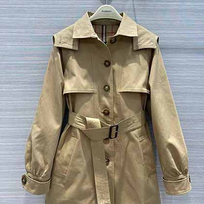 Burbery早秋超級(jí)少女感新品連帽中
