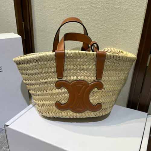 羅意威大品牌國際品牌女包 新款潮牌草編包 斜挎梯形手提包