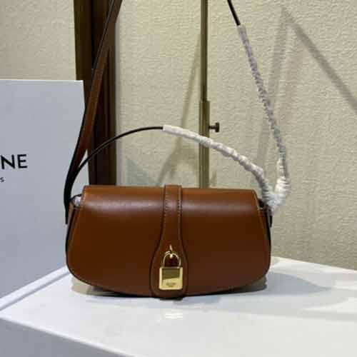 時尚百搭大品牌包包 CELINE真皮高等感女士單肩手提斜挎小方包