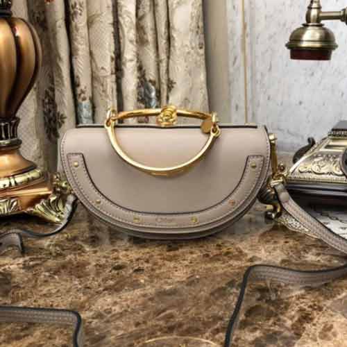 Chloe腋下包真皮手提法棍包包女包 新款潮單肩