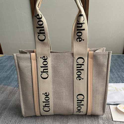 品牌手提包 名品女帆布包 Chloe時尚百搭單肩