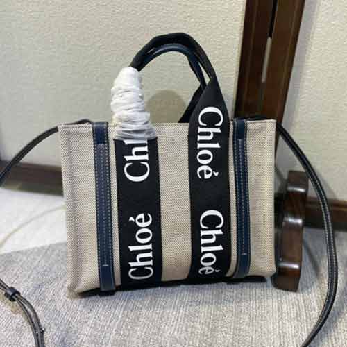 大品牌名品Chloe帆布女包包2022新款潮手提琴譜包