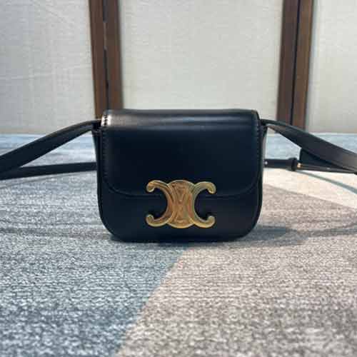 CELINE新品mini小包包 新款單肩斜挎耳機包口紅包女包