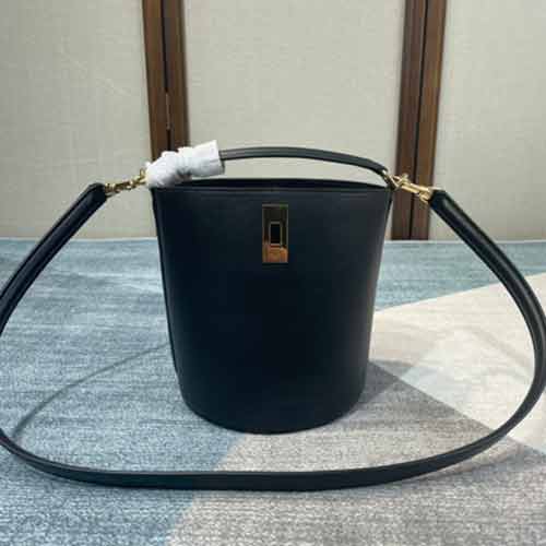 法式高等感單肩包真皮水桶包大品牌專柜大品牌代買輕奢女包