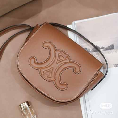 CELINE腋下包 新款大品牌馬鞍包復古時