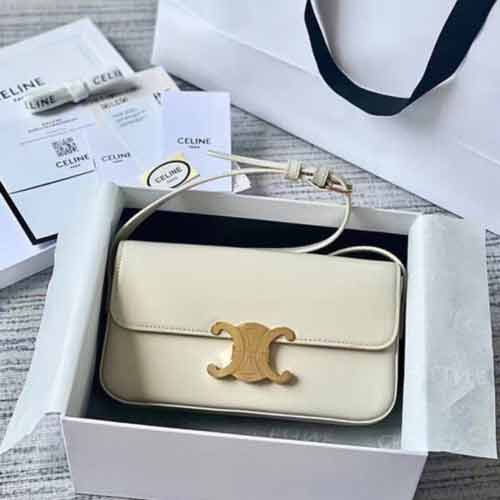 名品Triomphe 凱旋門腋下包 時尚大品牌女包 斜挎包真皮小方包