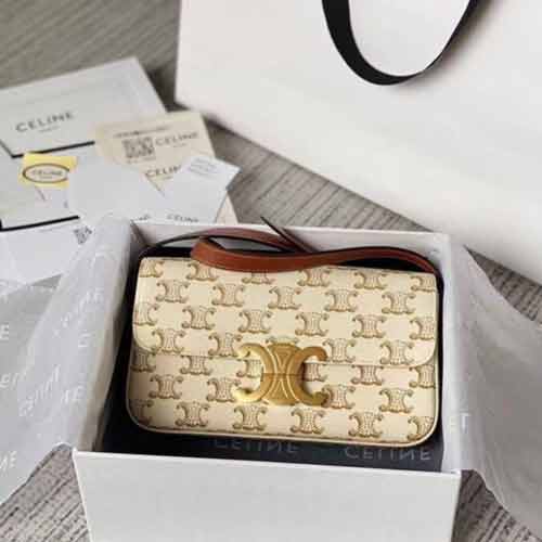 高等感小方包 真皮品牌小包 Triomphe 凱旋門腋下包