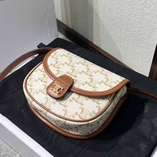 BESACE迷你馬鞍包大品牌包包 新款百搭國際品牌單肩斜挎包