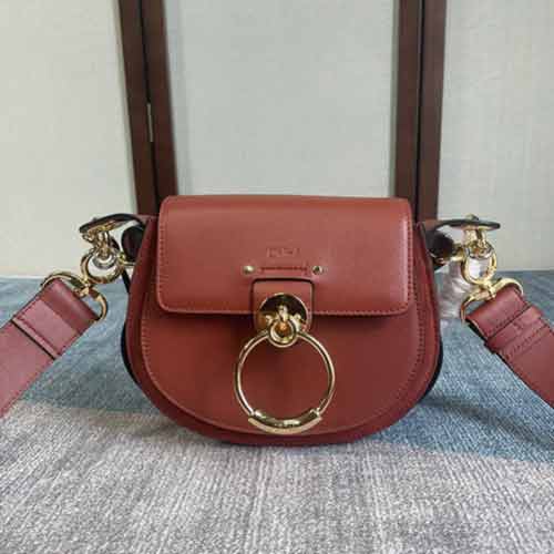 ChloE Tess秋冬小挎包 新款斜挎包時尚馬鞍包