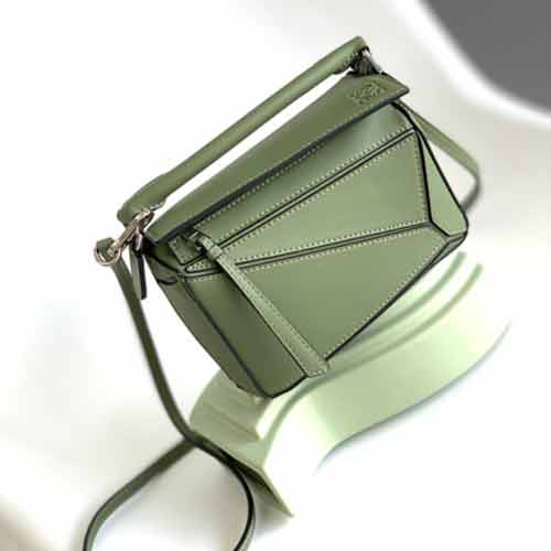 原廠小牛皮大品牌包 國際品牌Loewe Puzzle mini迷你