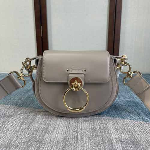 克洛伊大品牌高等感馬鞍包 新款真皮輕奢女包復古單