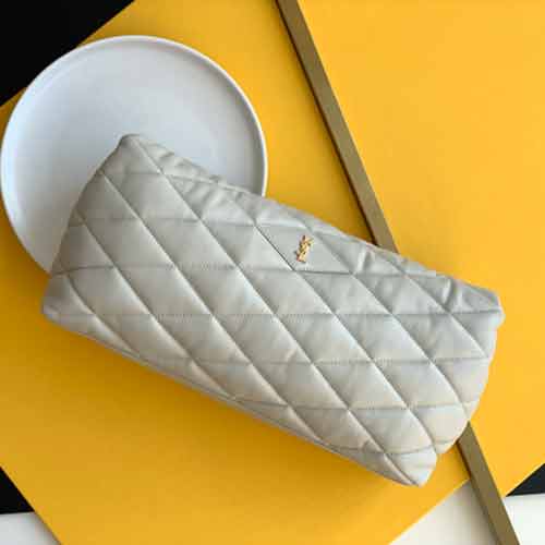 接近ZP膨脹式圣羅蘭進(jìn)口小羊皮信封手拿包