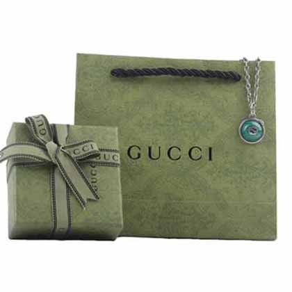 garden系列純銀孔雀綠項鏈復古做舊風格