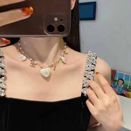 同步專柜真品銀項鏈女士靈動吊