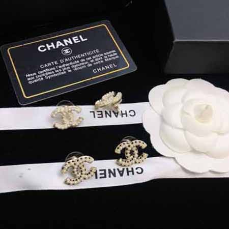 雙c小香風耳環女高等大品牌耳飾高等感大氣耳釘