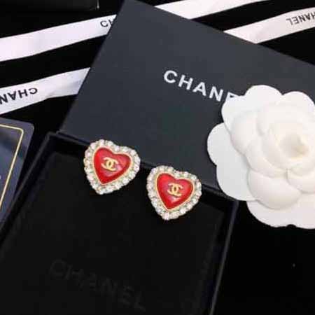 小香愛心耳釘 項鏈 小香耳環 代買級別 市面高