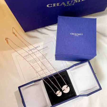 尚美Liens緣系交叉白貝母項鏈，經