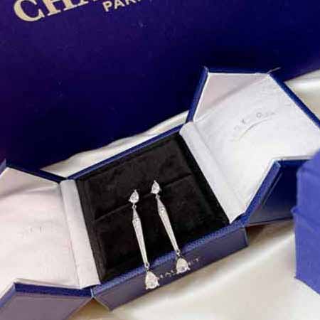 Chaumet飾品歐美時尚大品牌耳飾 尚美巴黎耳環氣質女