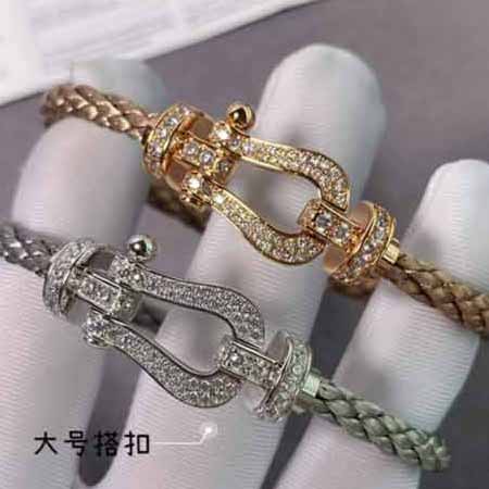 費(fèi)雷德馬蹄扣鋼繩手鏈大品牌 時