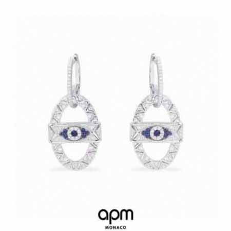 apm monaco 御邪之眼耳環，可趕走壞氛圍 隨時為你帶來