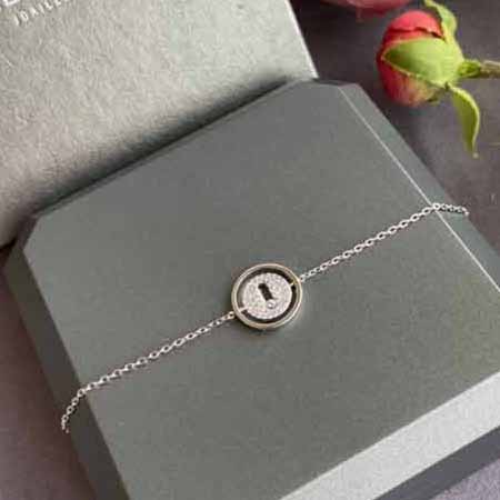 名品打折網Messika經典的move系列卡圓形晃動手鏈