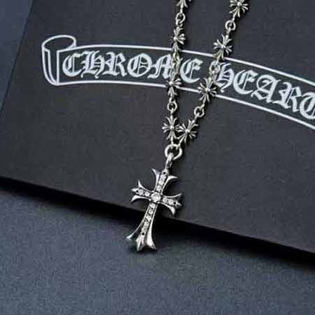 手工飾品網女士品牌項鏈 克羅心十字項鏈