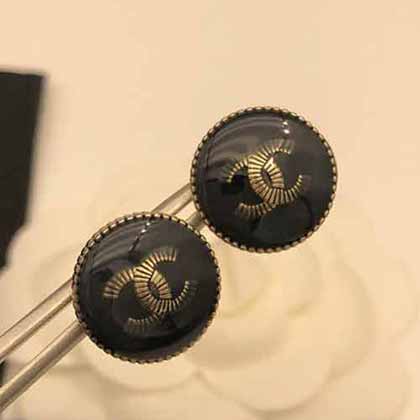 CHANE大款時尚氣質名媛女士耳飾 大品牌耳環歐美夸張小香風珍珠耳釘