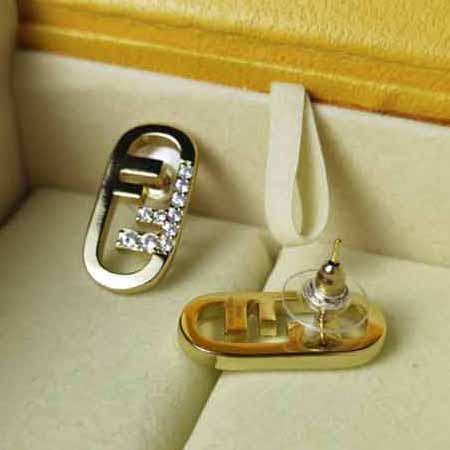 e品味名品折扣網專柜Fendi耳環