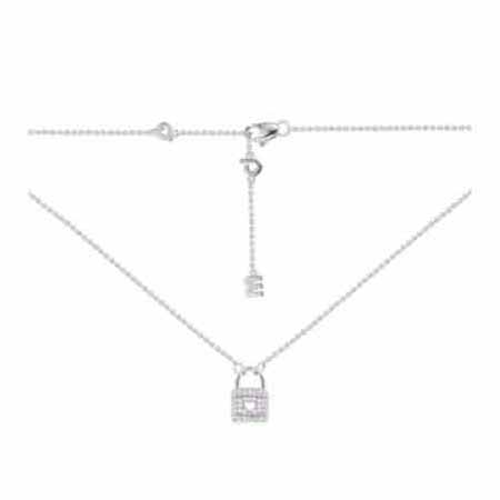 Apm monaco 銀愛心鎖吊墜項鏈！鎖