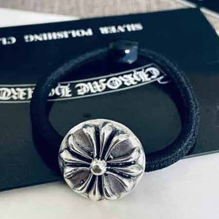 專柜精工版本 Chrome He@rts 克羅心十字花發帶