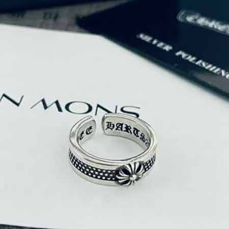 克羅心戒指 1:1對版對花男女指環