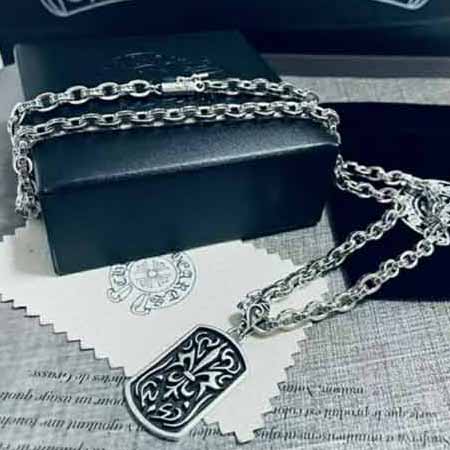 Chrome Hearts 克羅心復古方牌魔劍吊墜