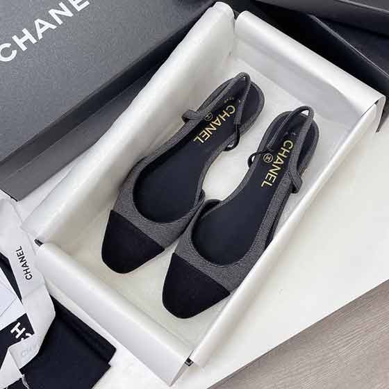 香奈小皮鞋大品牌女鞋真皮小黑鞋